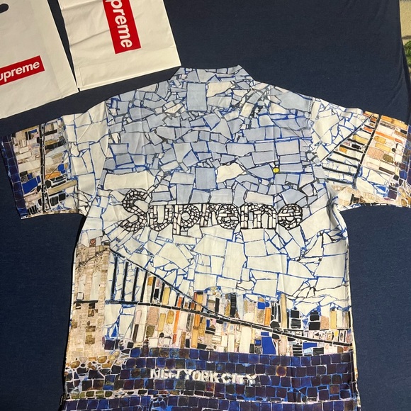 Supreme Mosaic S/S Shirt - Picture 3 of 9